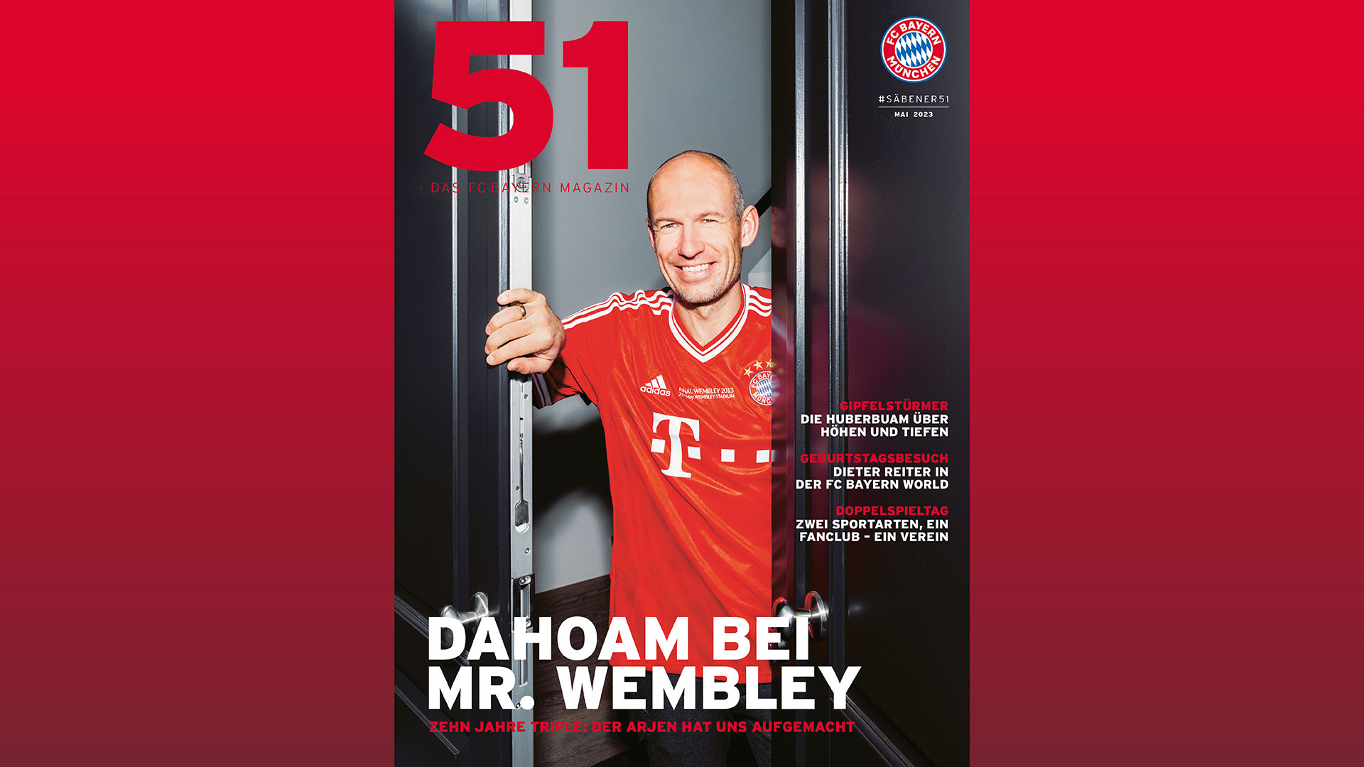 Cover FC Bayern Magazin 51 Mai 2023