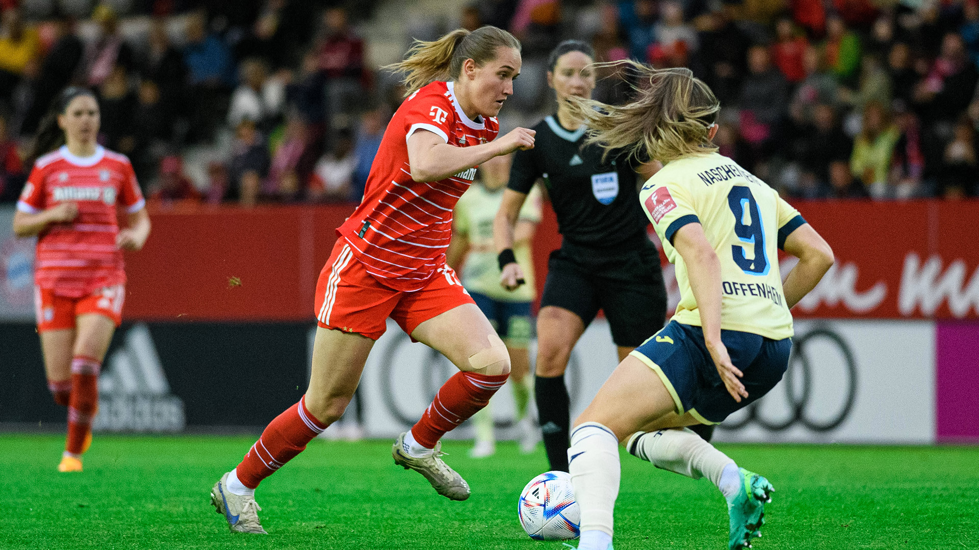 FC Bayern Frauen, Sydney Lohmann, Zweikampf