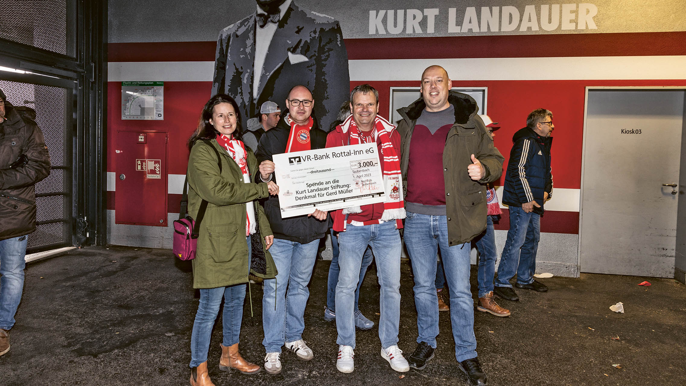 FC Bayern-Fanclub „Red Bulls Taubenbach“, Fußball, Basketball