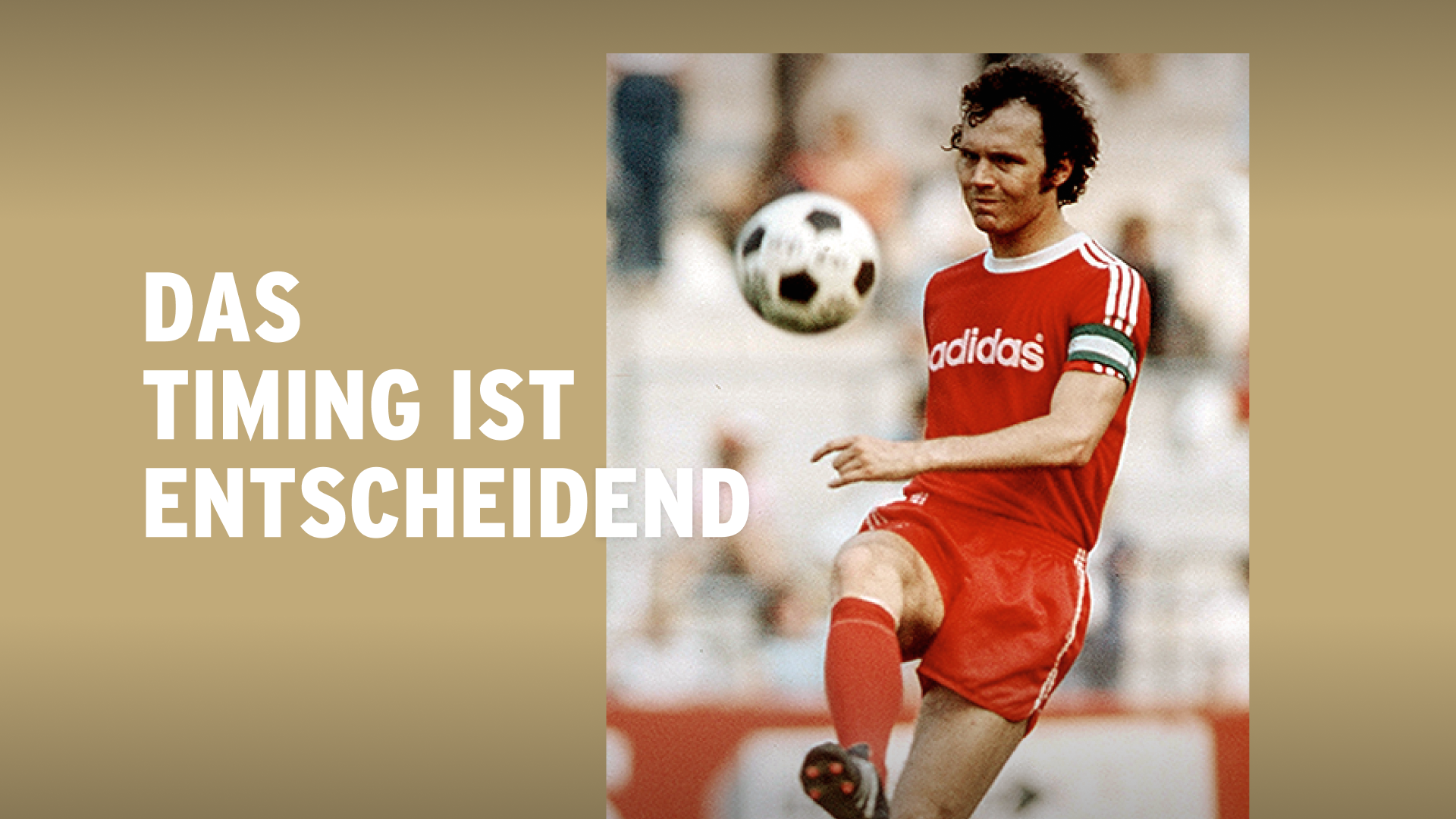 Franz Beckenbauer tenía una sincronización perfecta a la hora de ejecutar sus pases.