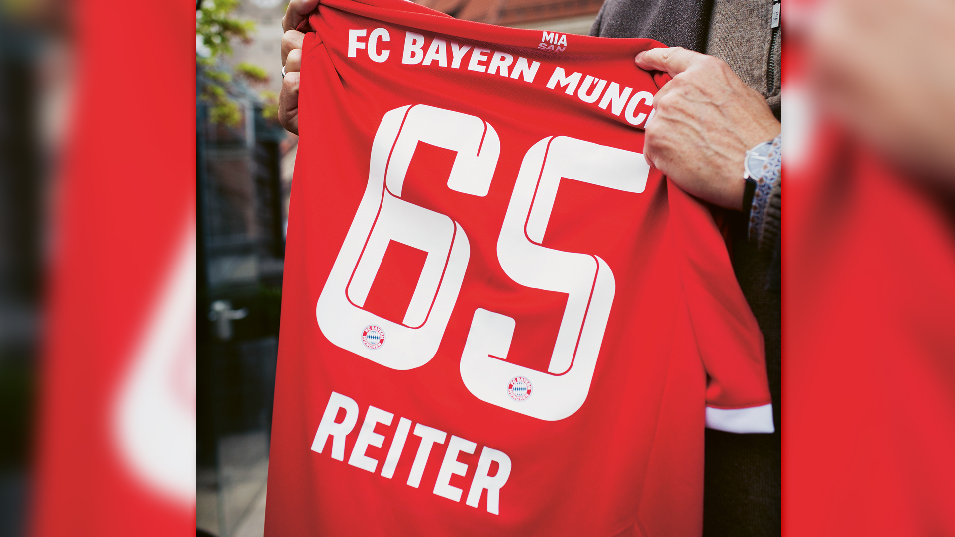 Trikot FC Bayern Dieter Reiter