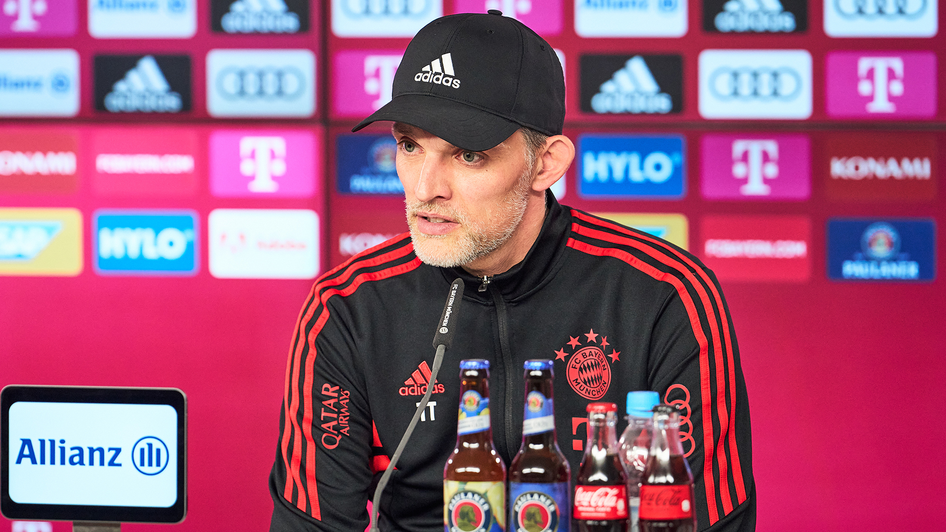 Thomas Tuchel Pressetalk FC Bayern