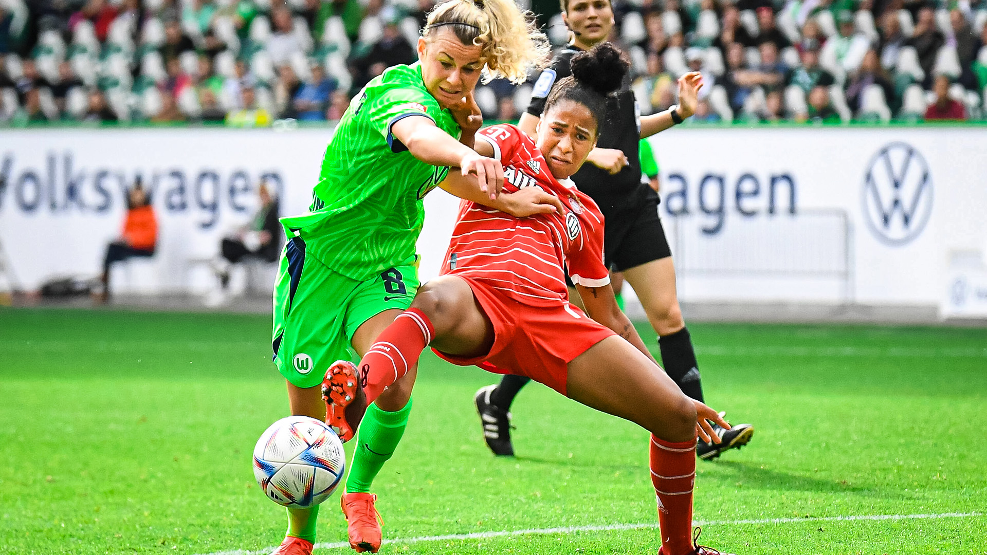 FC Bayern Frauen, Tainara, Zweikampf