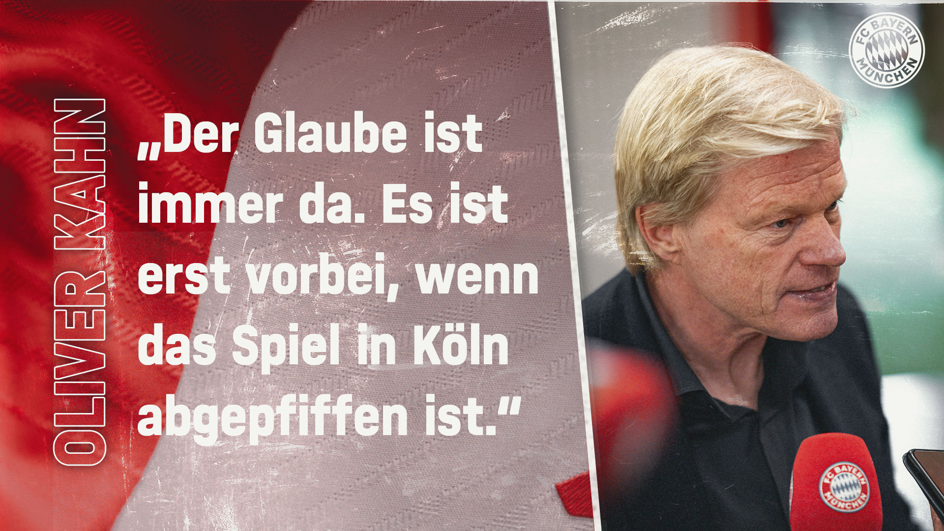 Oliver Kahn zum Bundesliga-Spiel gegen RB Leipzig