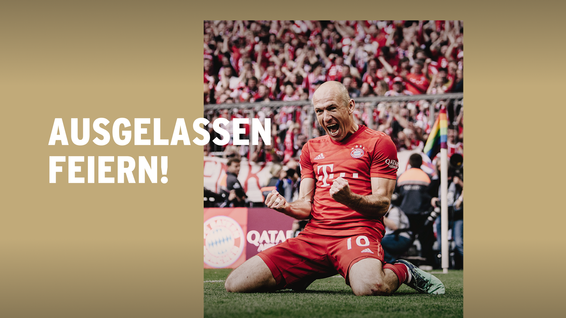 Arjen Robben anotó 144 goles con la camiseta del FC Bayern.