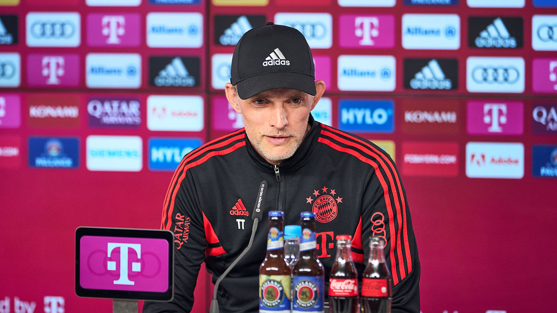 Thomas Tuchel Pressetalk FC Bayern