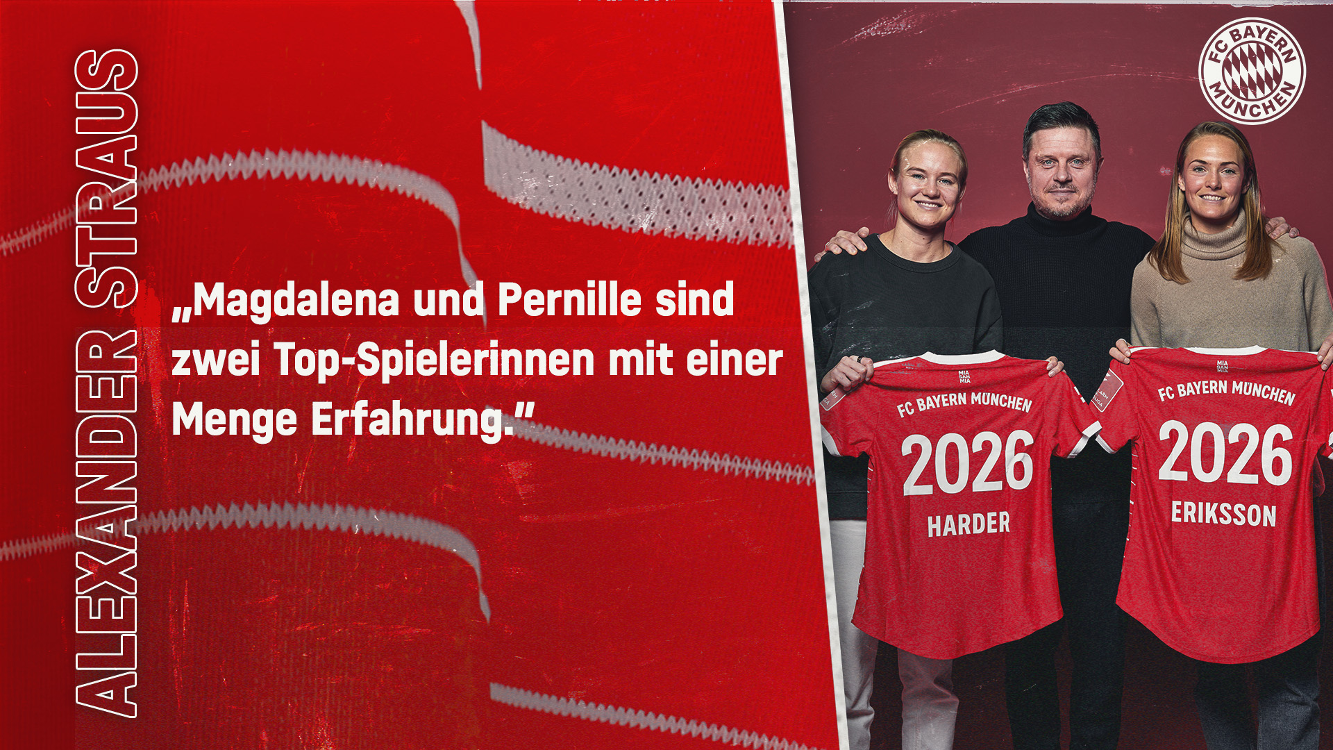 FC Bayern Frauen, Alexander Straus