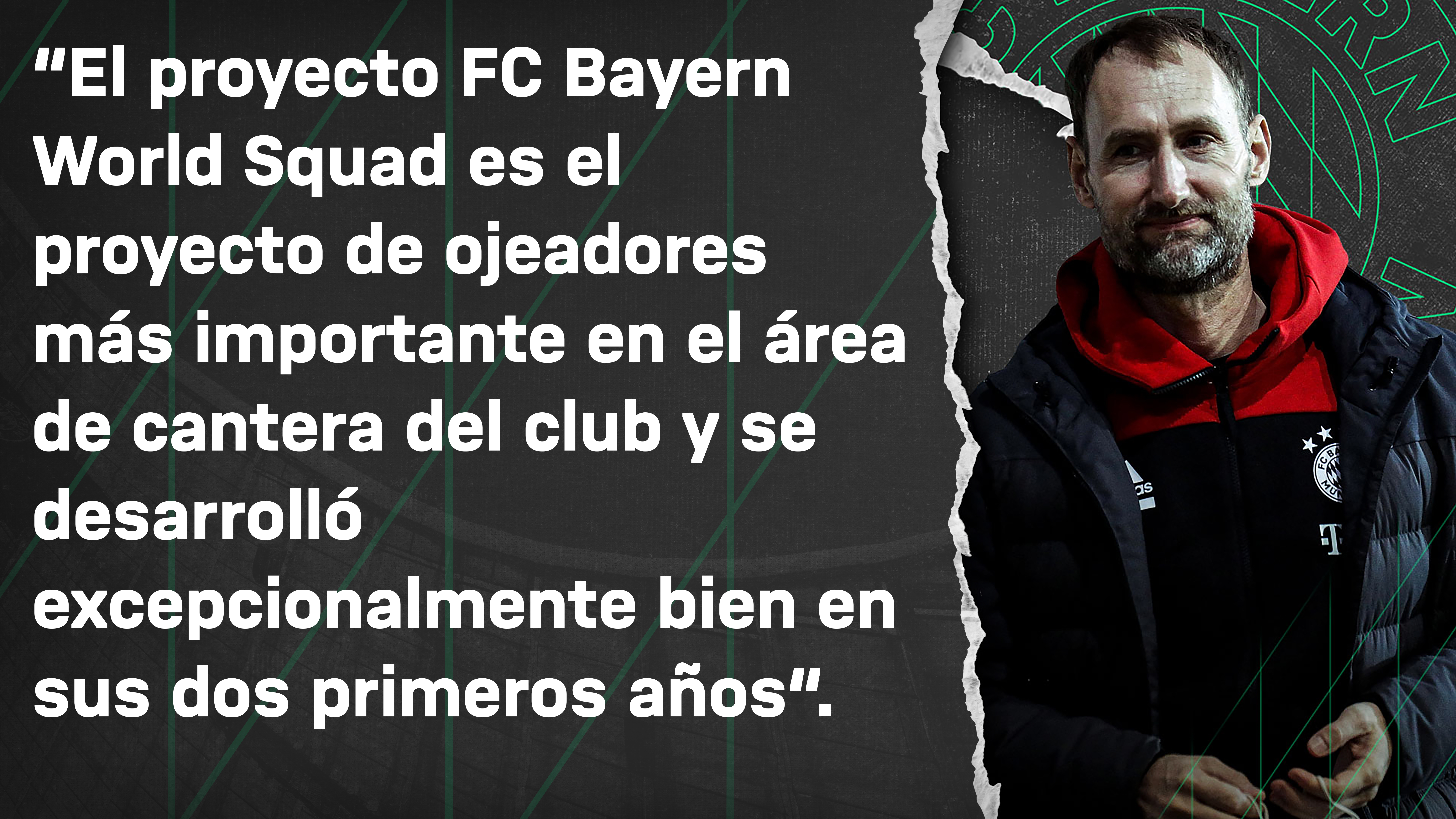 Jochen Sauer sobre el FC Bayern World Squad.