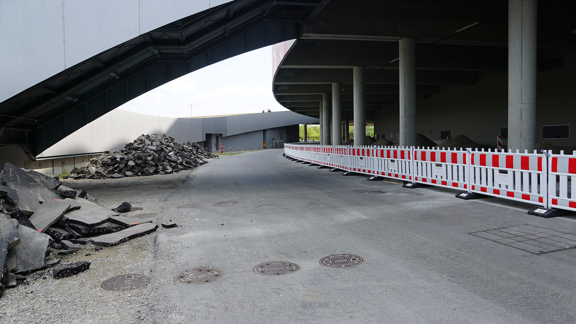 Umbauten Allianz Arena