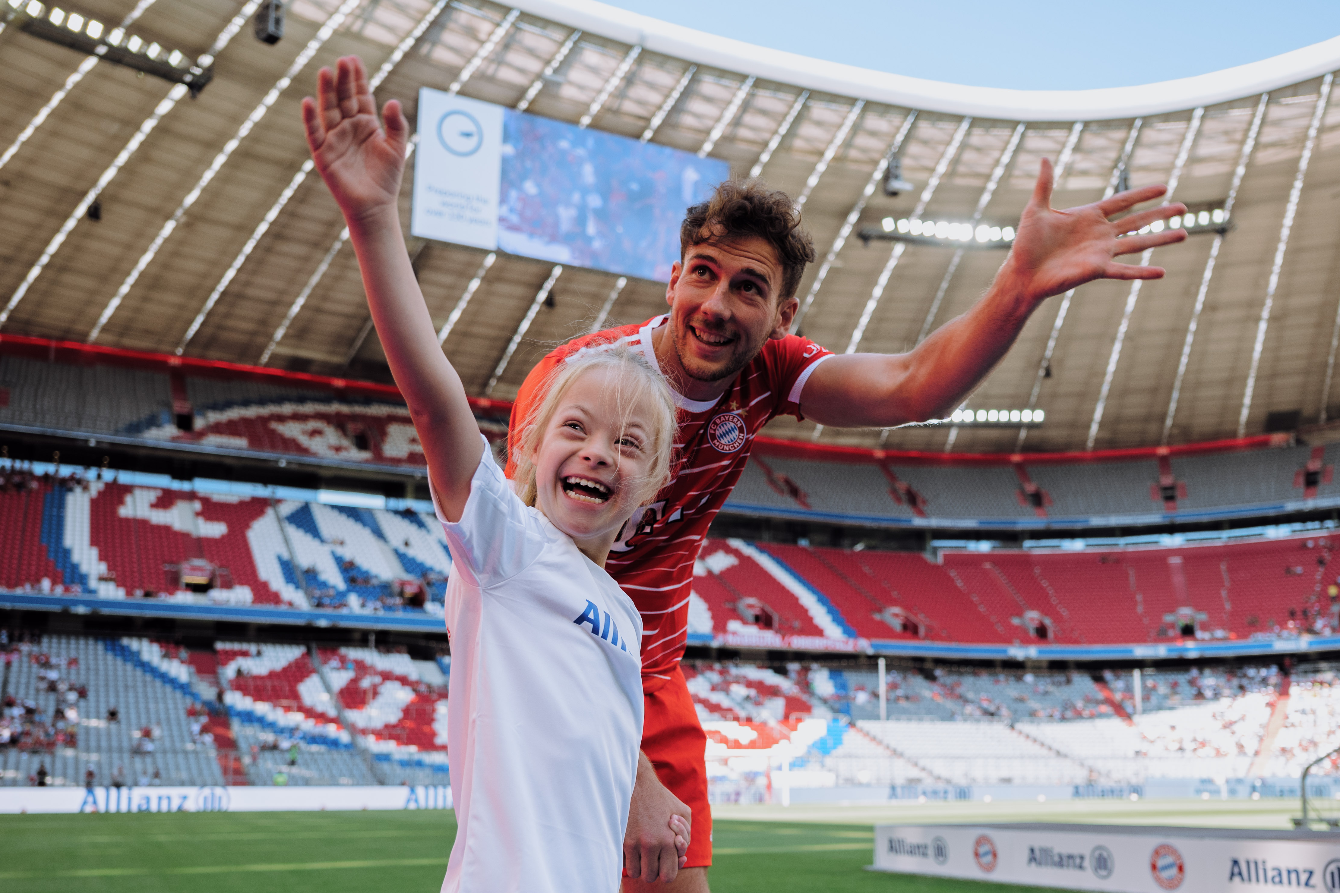 Werde Einlaufkind bei der Teampräsentation 2023/24!