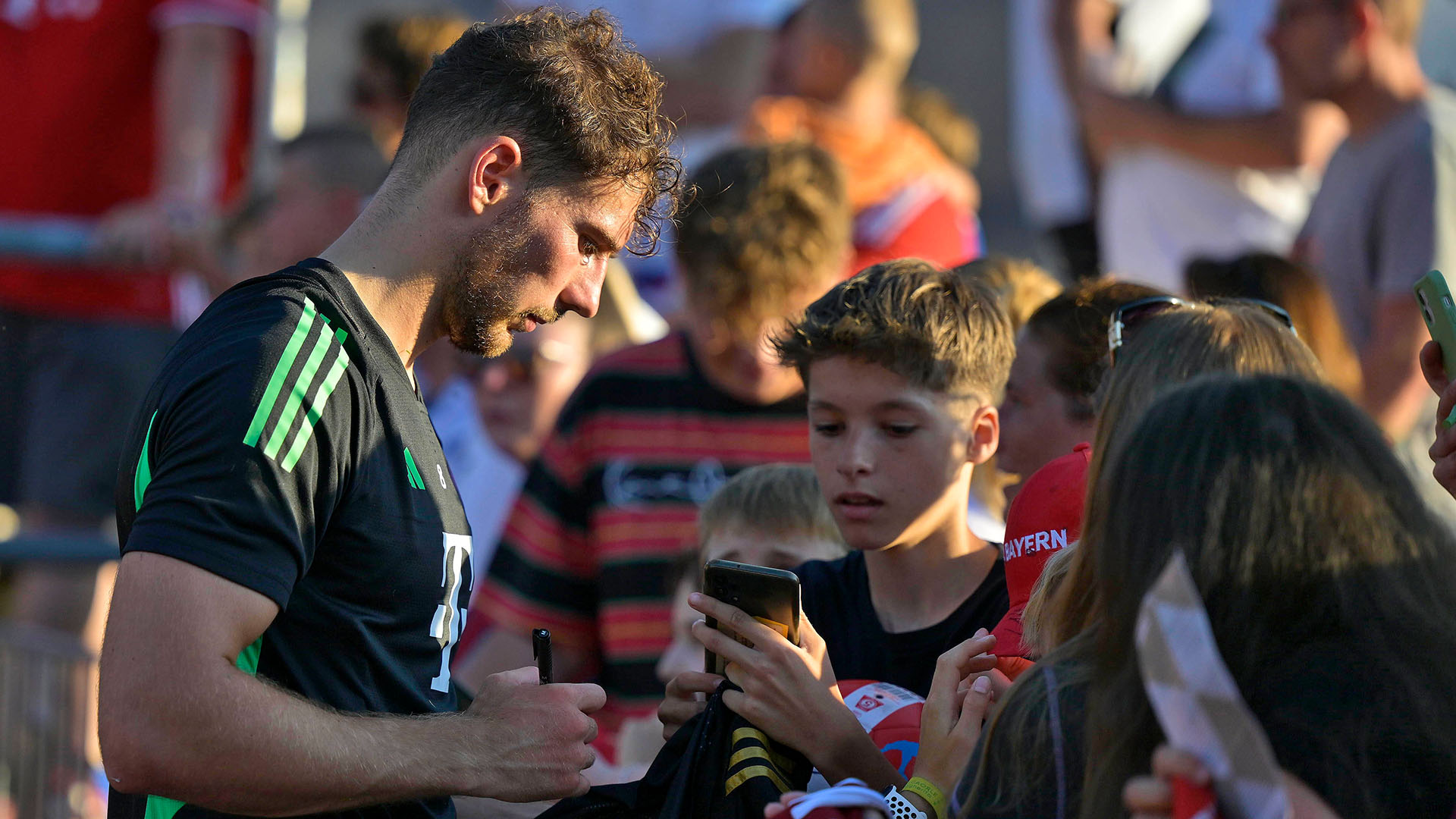 FC Bayern Tagesticker Trainingslager-Start