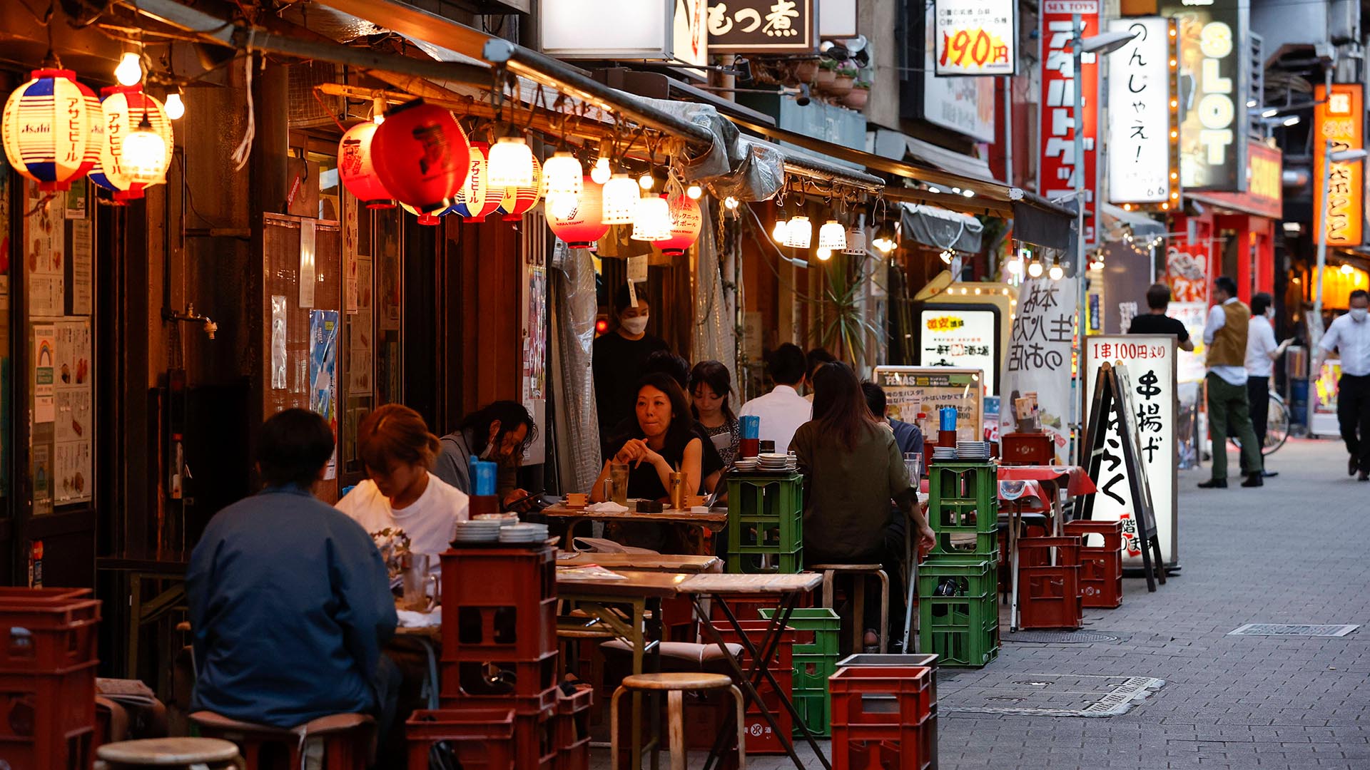 Tokio, Restaurants und Straßen, FC Bayern Audi Summer Tour