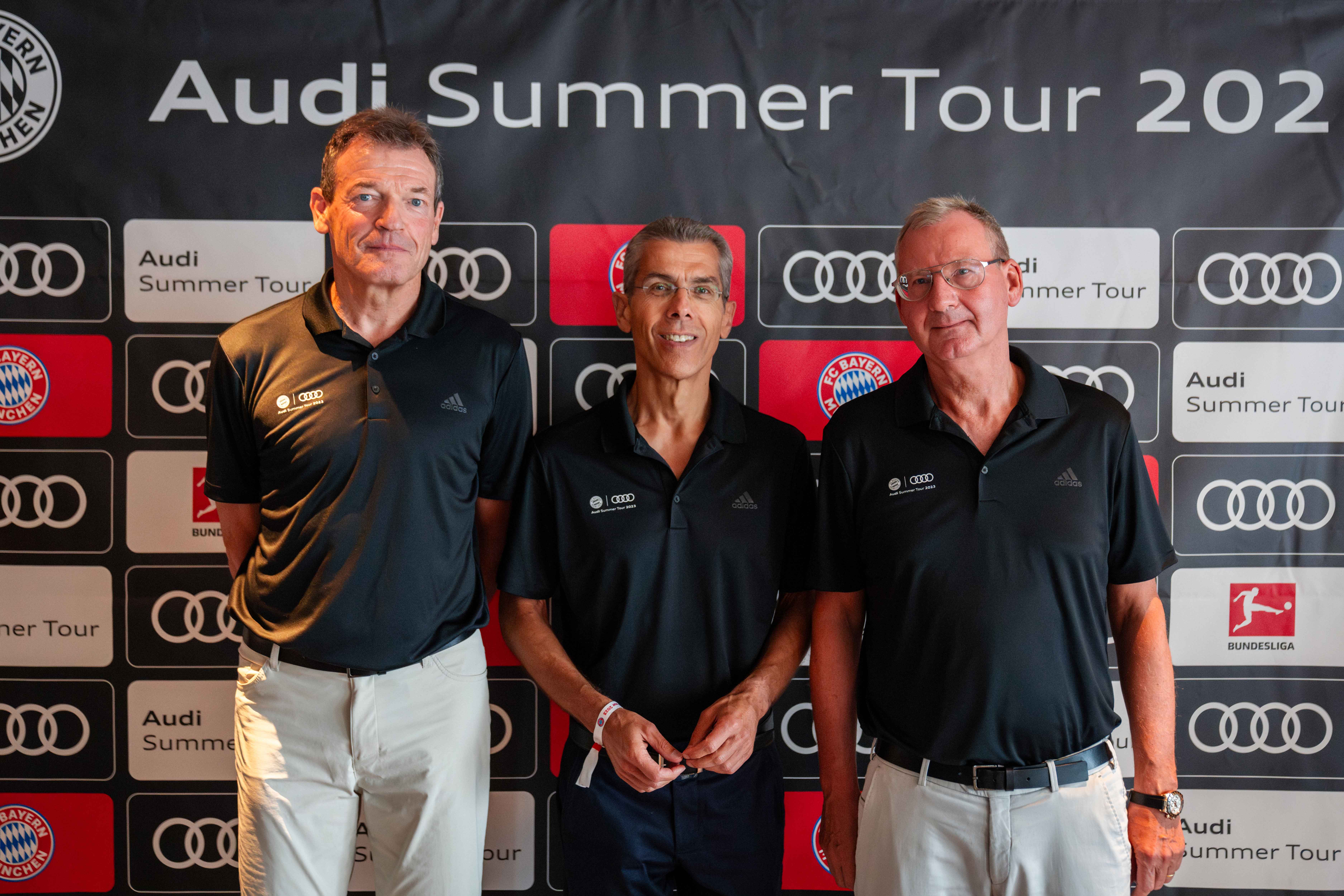 Jung Diederich Mayer Audi Summer Tour FC Bayern