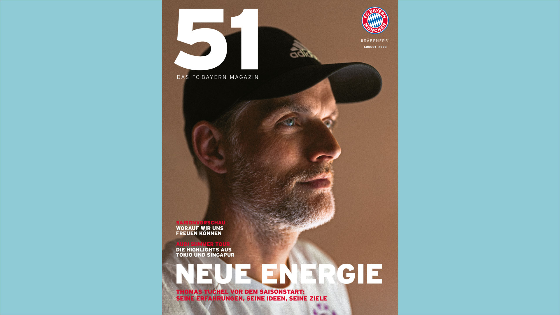 Cover des FC Bayern Magazin 51 August 2023