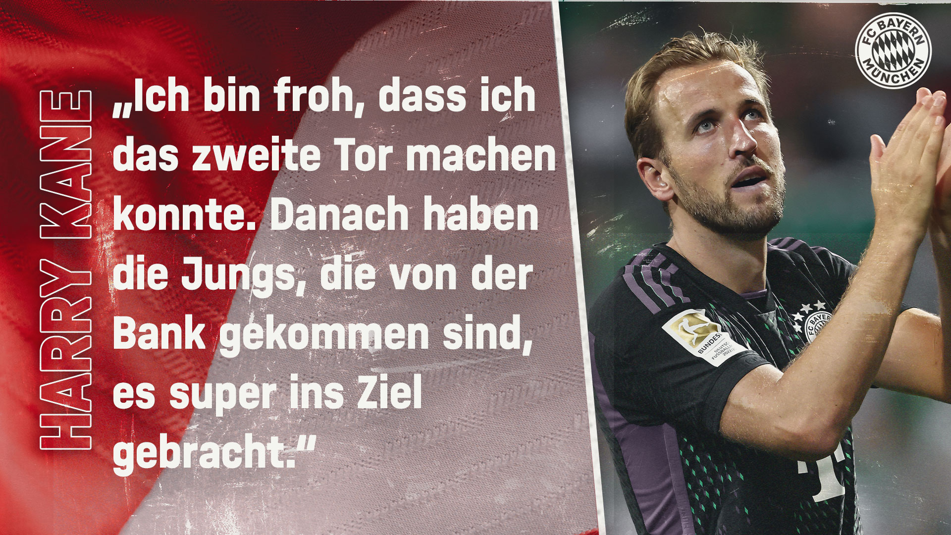 Harry Kane zum Bundesliga-Spiel bei Werder Bremen