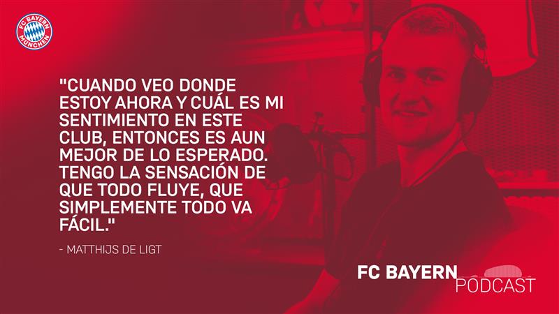 Cita Matthijs de Ligt FC Bayern Podcast