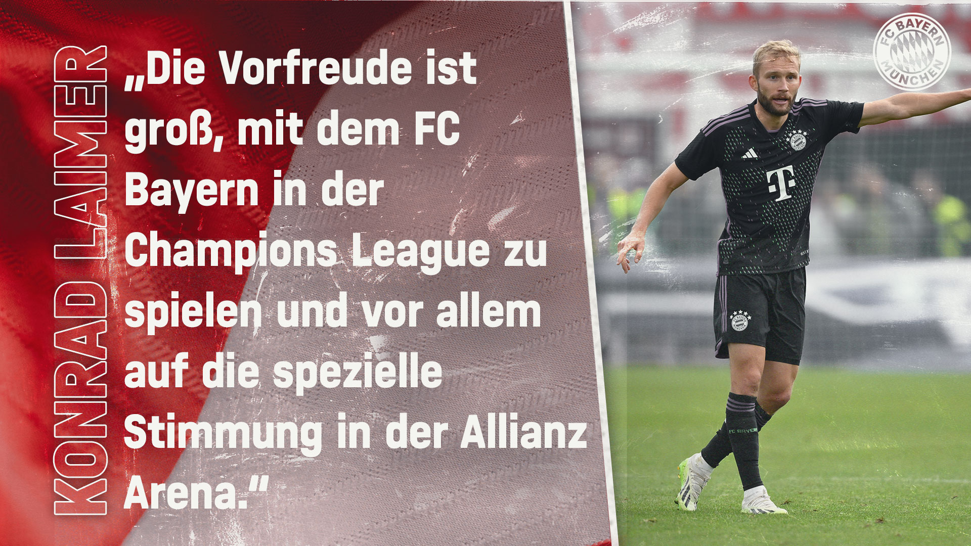 Konrad Laimer über die CL-Auslosung