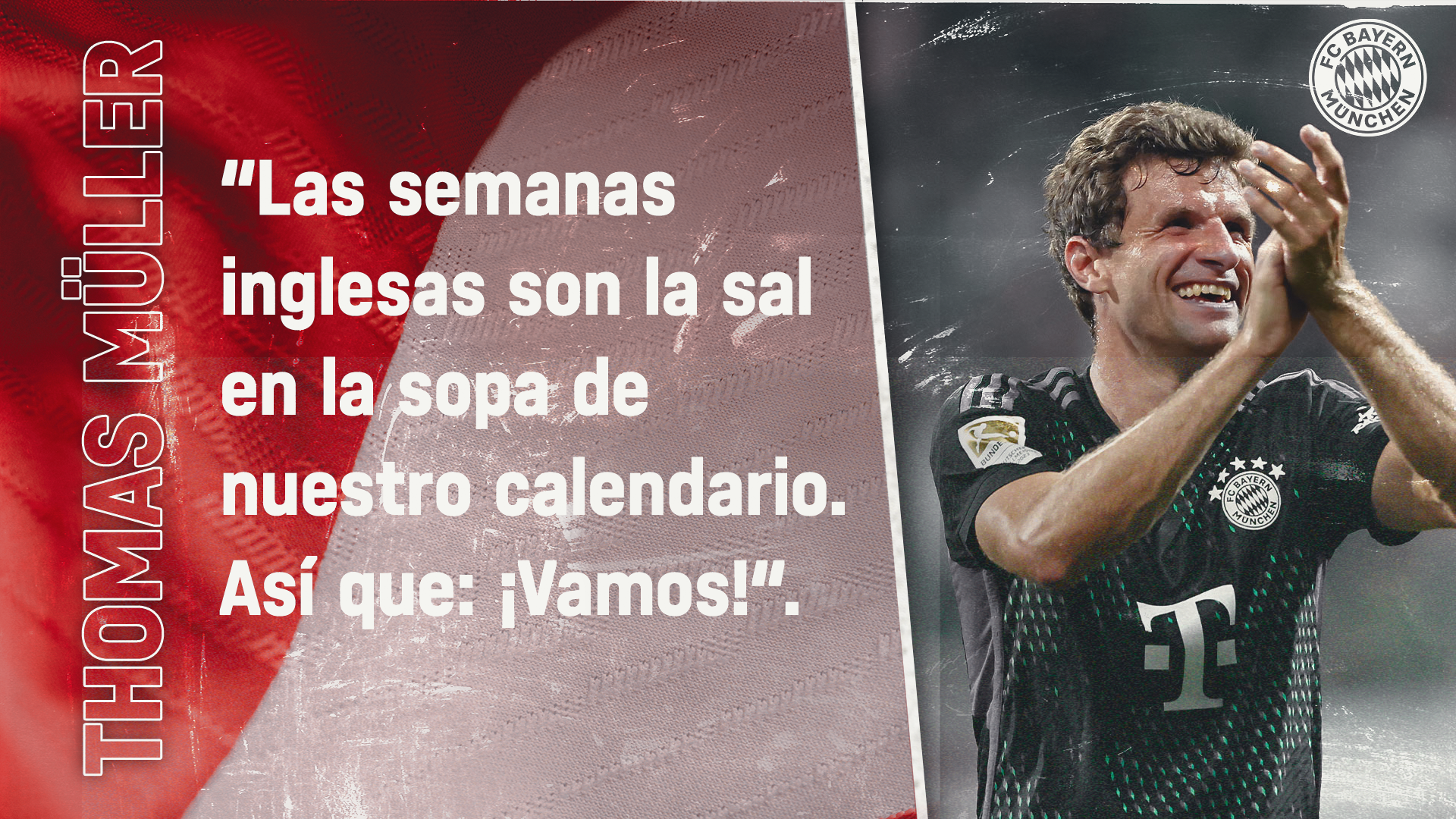 Thomas Müller sobre el sorteo de CL