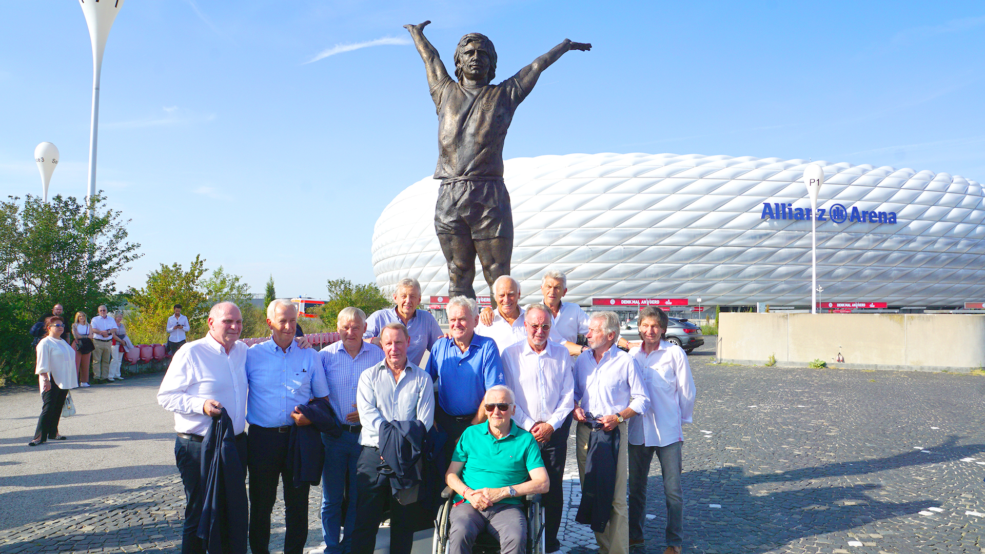 Statue Gerd Müller FC Bayern