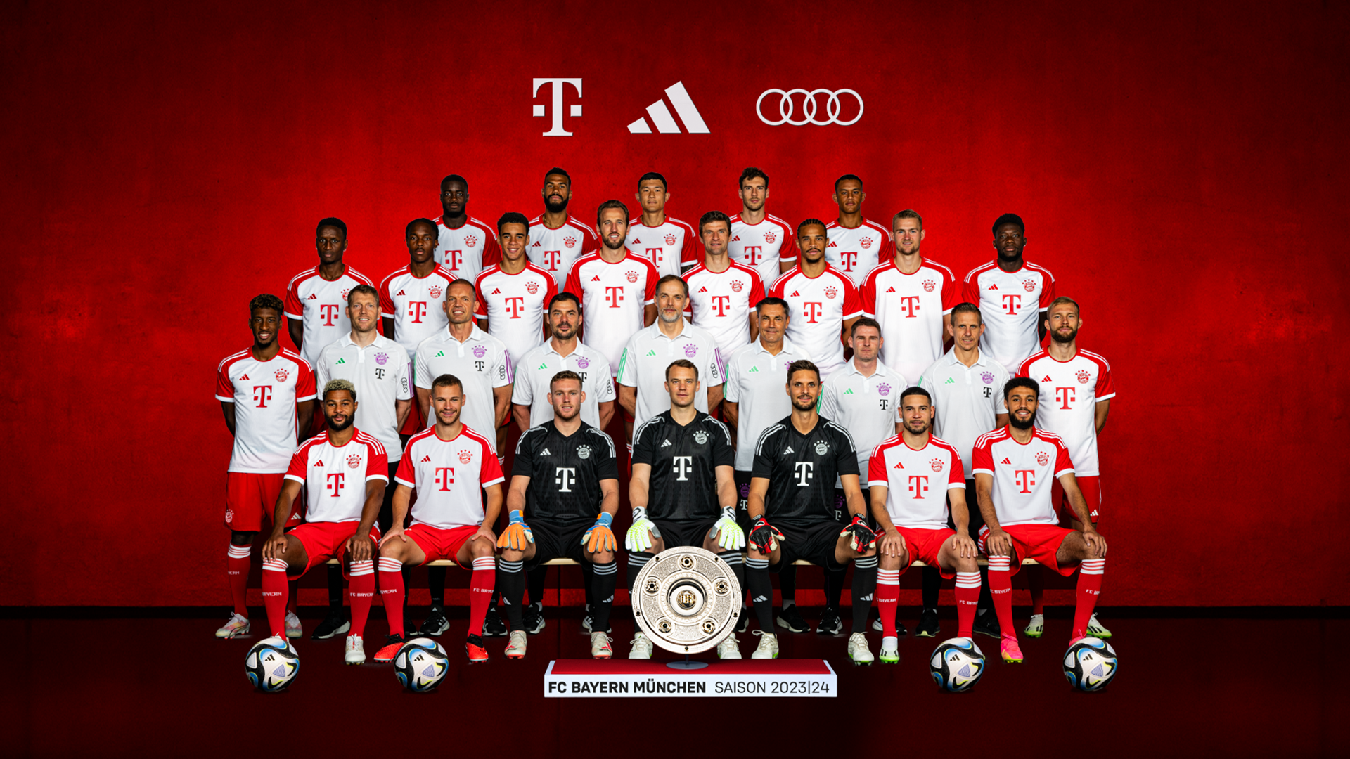 Download now: The official FC Bayern team photo