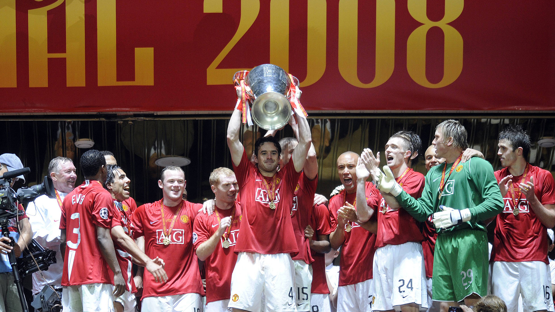 Owen Hargreaves ganador Champions League 2008