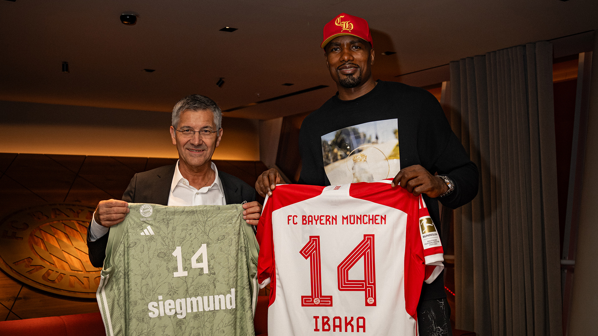 Herbert Hainer Serge Ibaka