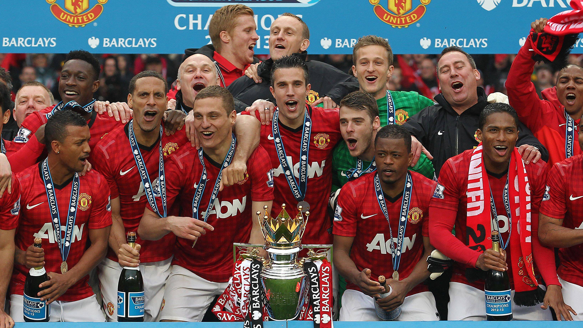 Manchester United, Premier League, 2013