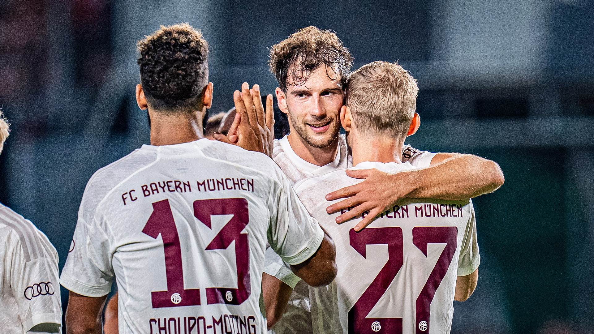 FC Bayern, Leon Goretzka, celebration