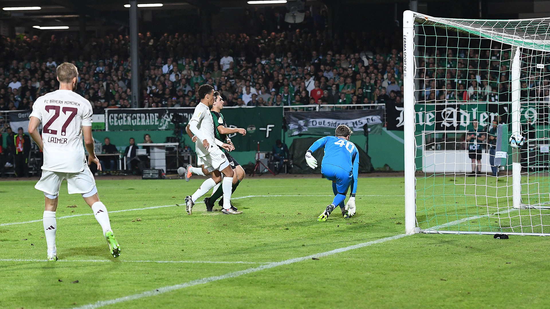 Laimer gol Copa Münster Bayern