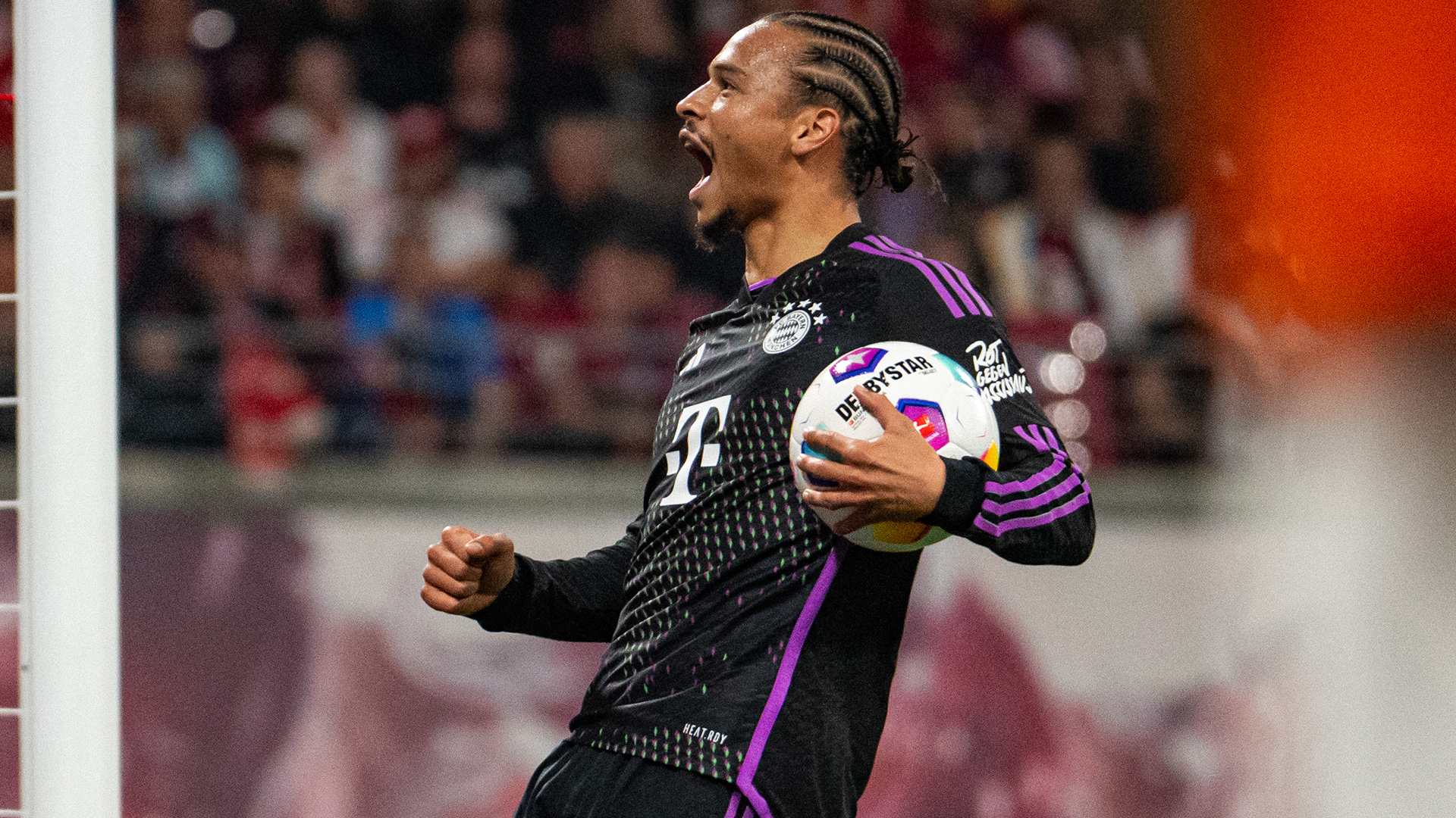 FC Bayern, Leroy Sané, celebration