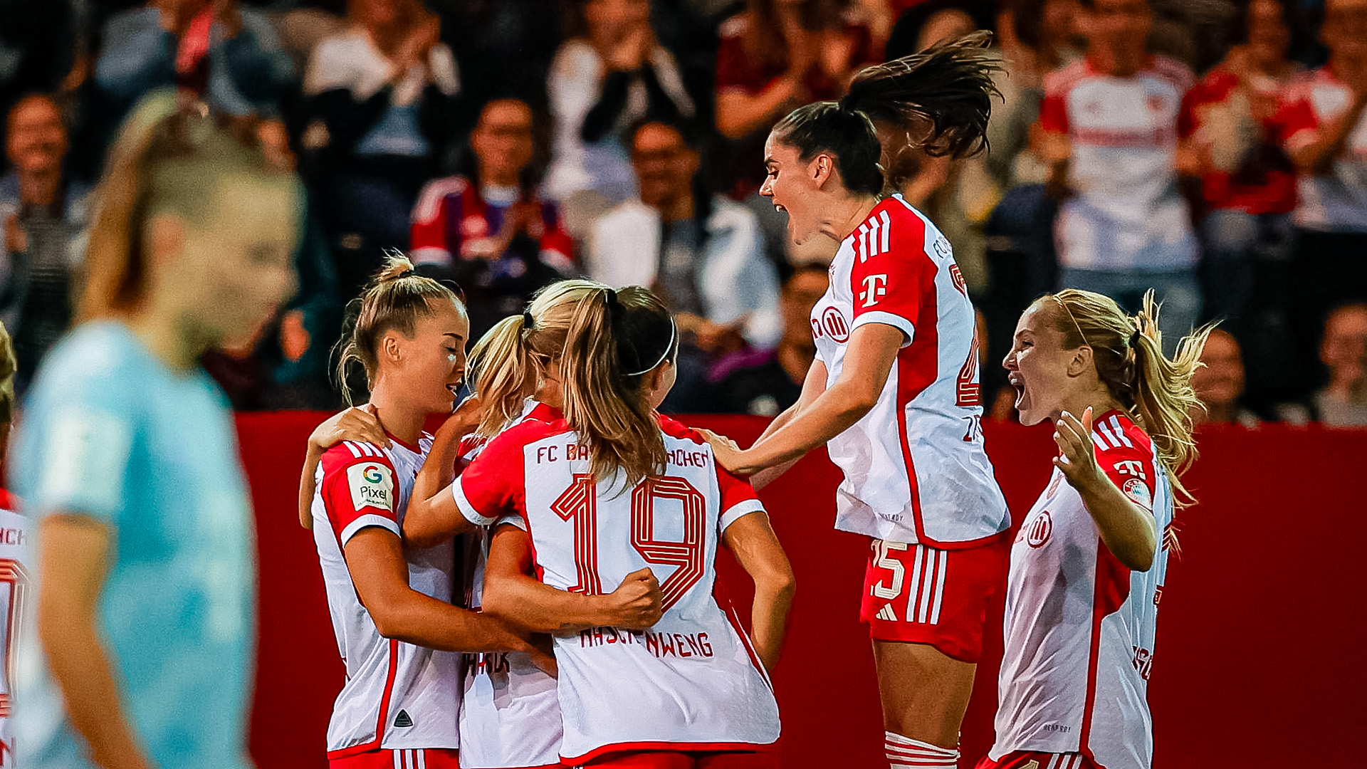 FC Bayern Frauen, Jubel