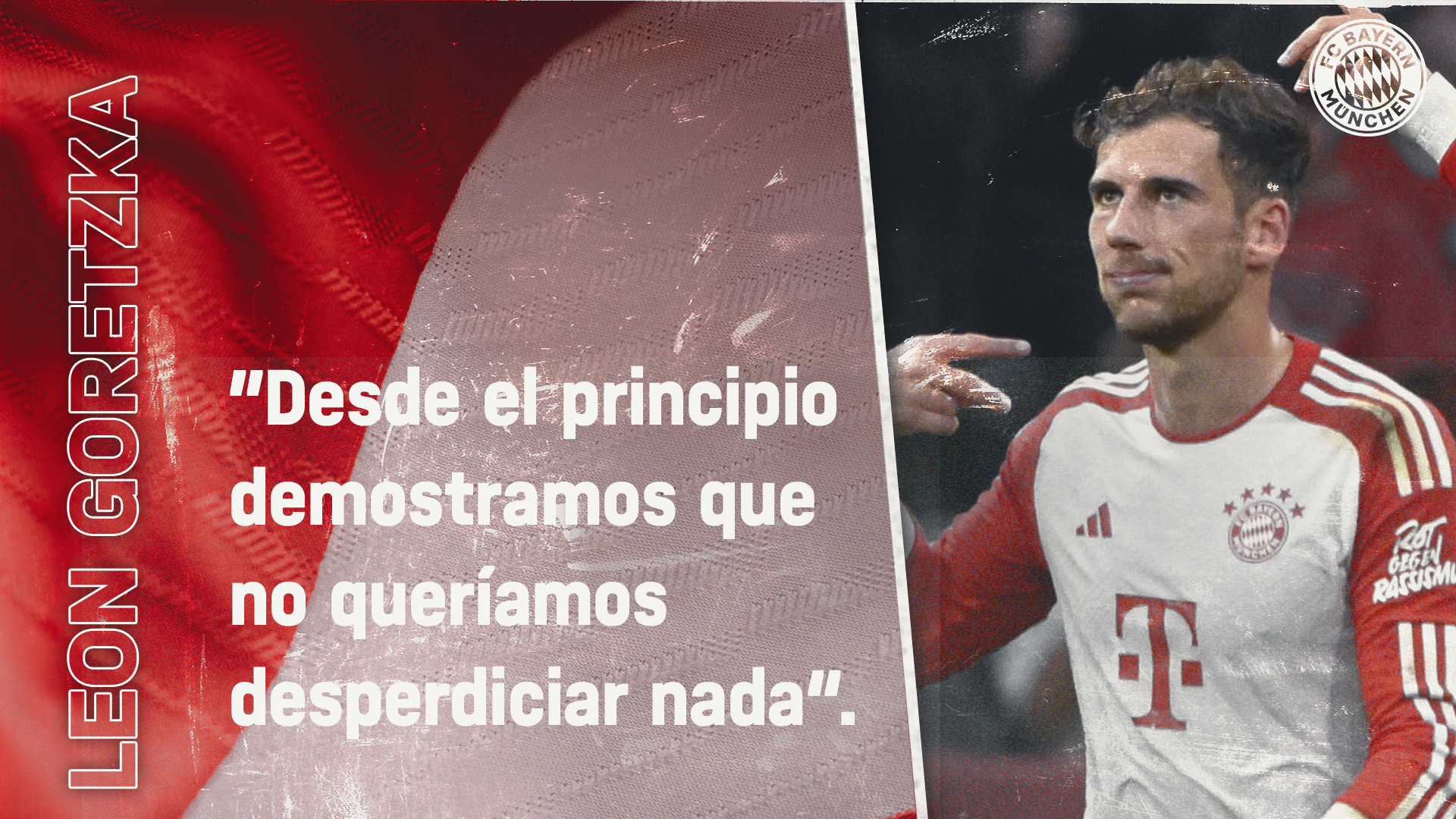 Leon Goretzka sobre el partido de Bundesliga contra el SC Freiburg