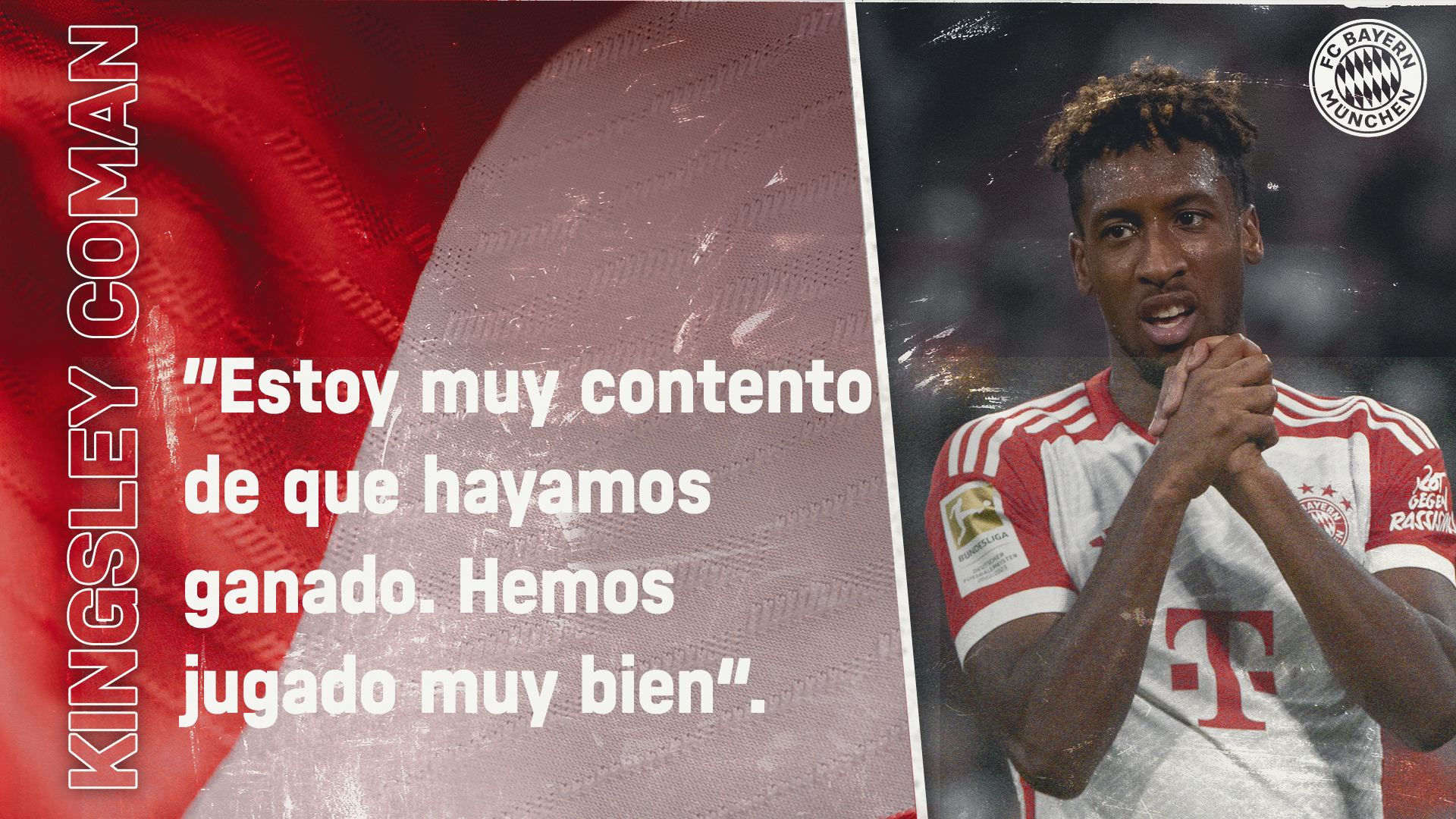 Kingsley Coman sobre el partido de Bundesliga contra el SC Freiburg