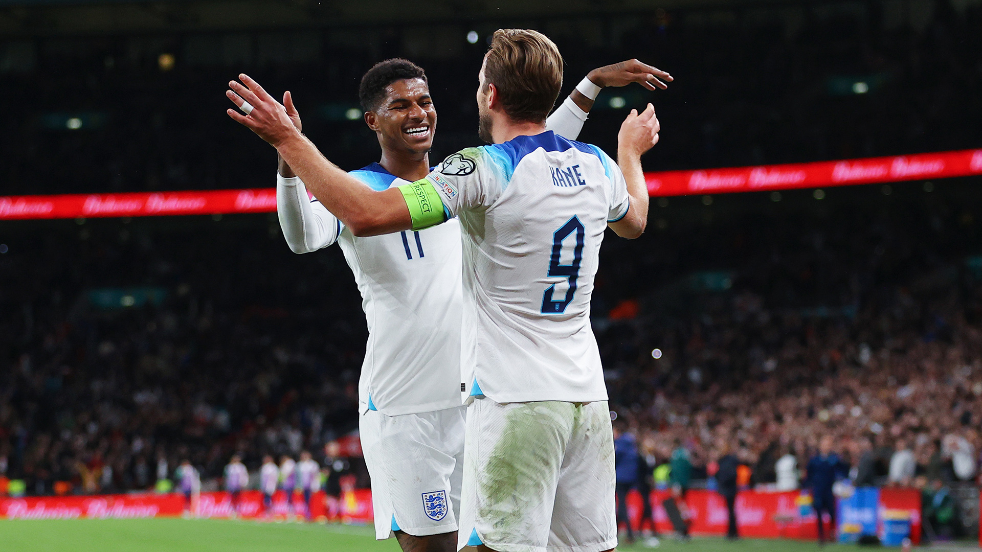 Kane, Rashford, England