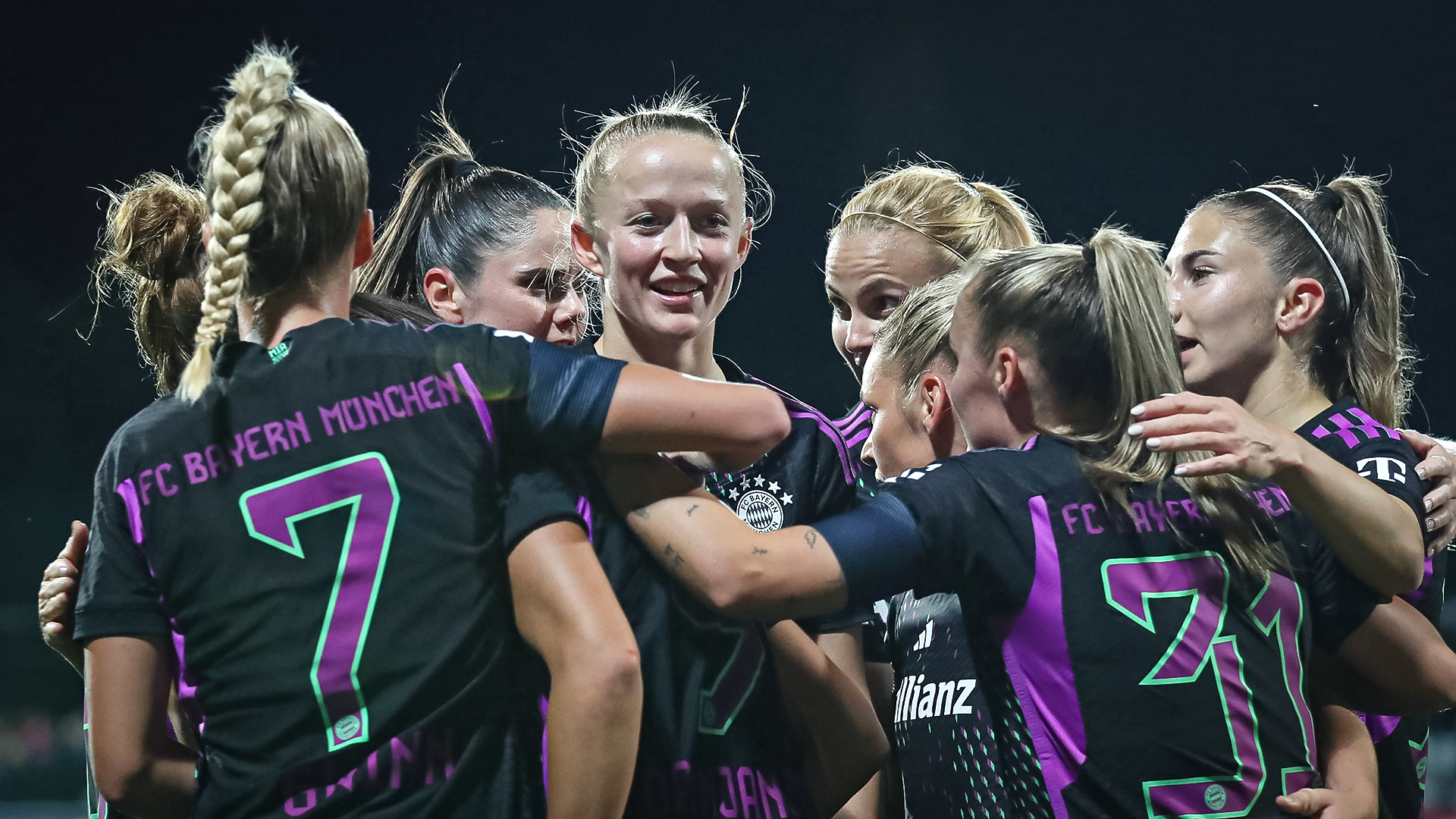 FC Bayern Frauen, Jubel