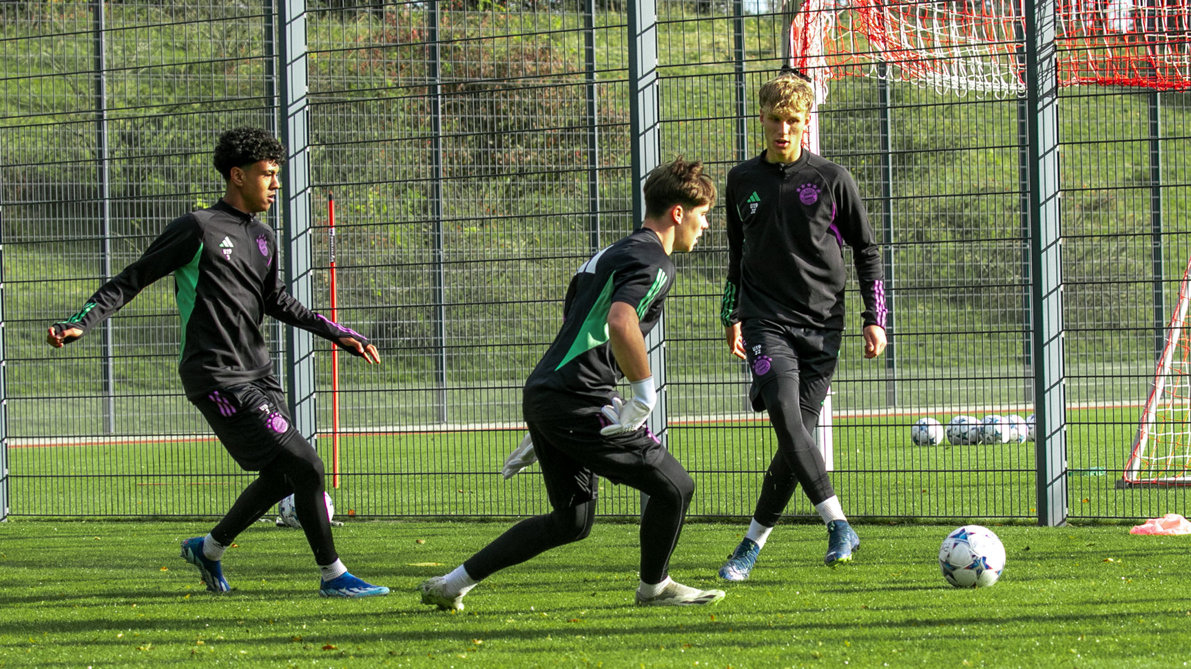 FC Bayern U19, Galatasaray, Abschlusstraining