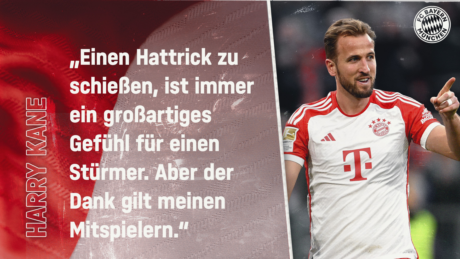 Harry Kane zum Bundesliga-Spiel gegen den SV Darmstadt 98