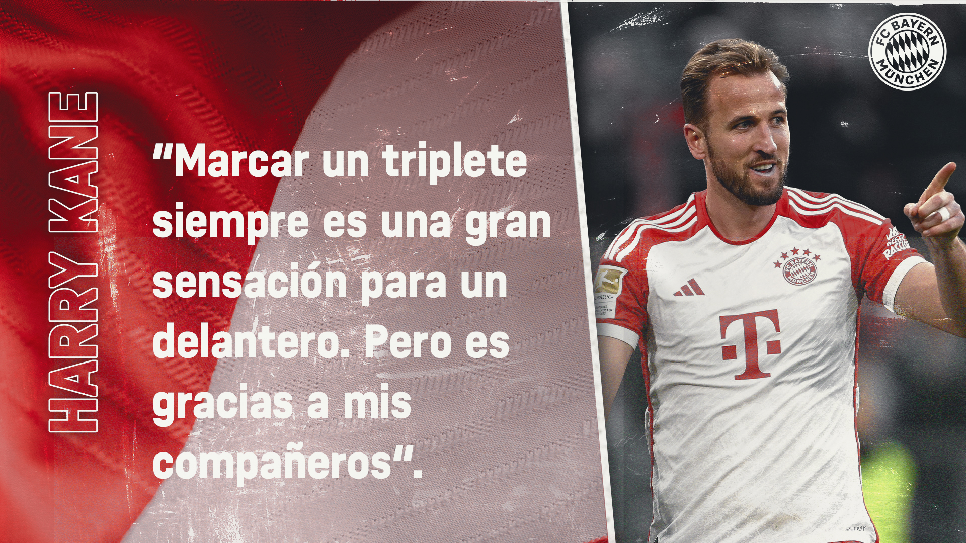 Harry Kane sobre el partido de Bundesliga contra el SV Darmstadt 98