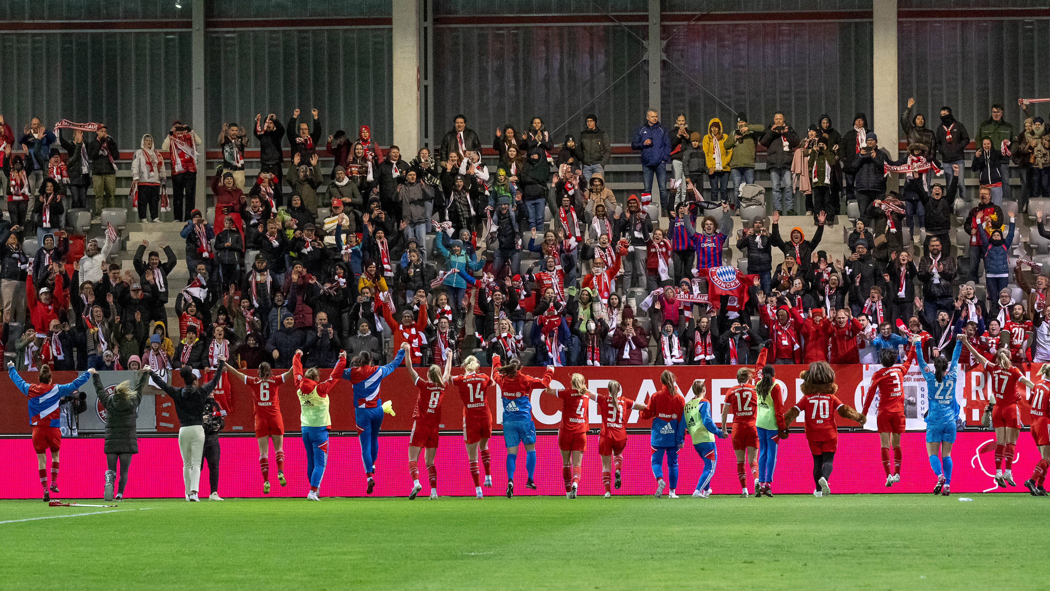 Erweiterte Kapazität am FC Bayern Campus