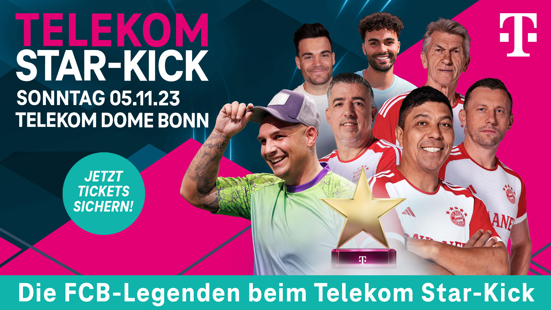 Telekom Star-Kick Teilnehmer