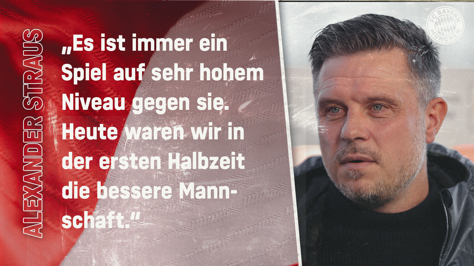 Alexander Straus zum Spiel gegen den VfL Wolfsburg