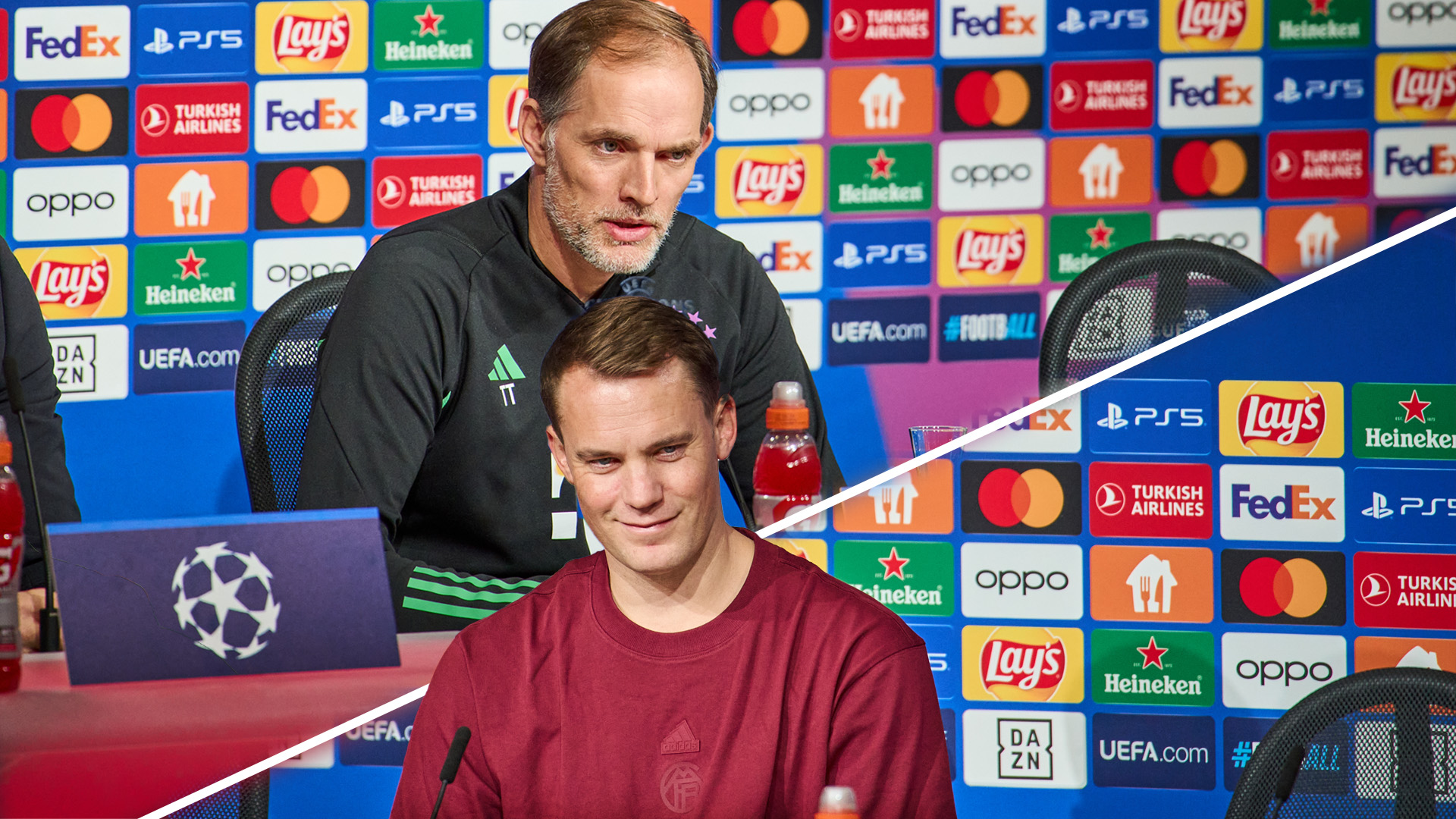 Pressekonferenz Tuchel Neuer