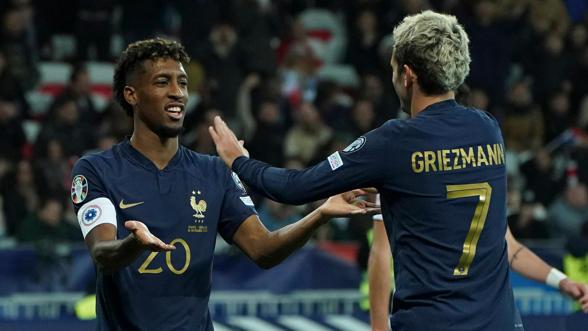 Kingsley Coman Jubel