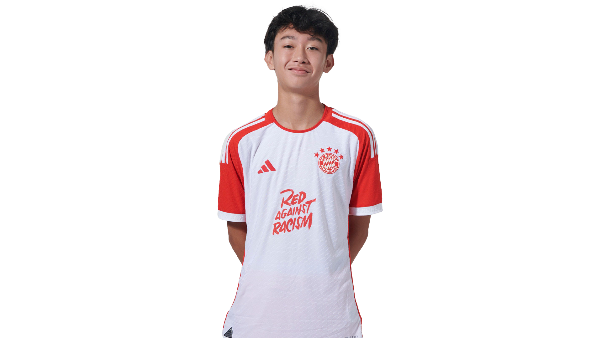 Jordan Arroyo von der FC Bayern Global Academy.