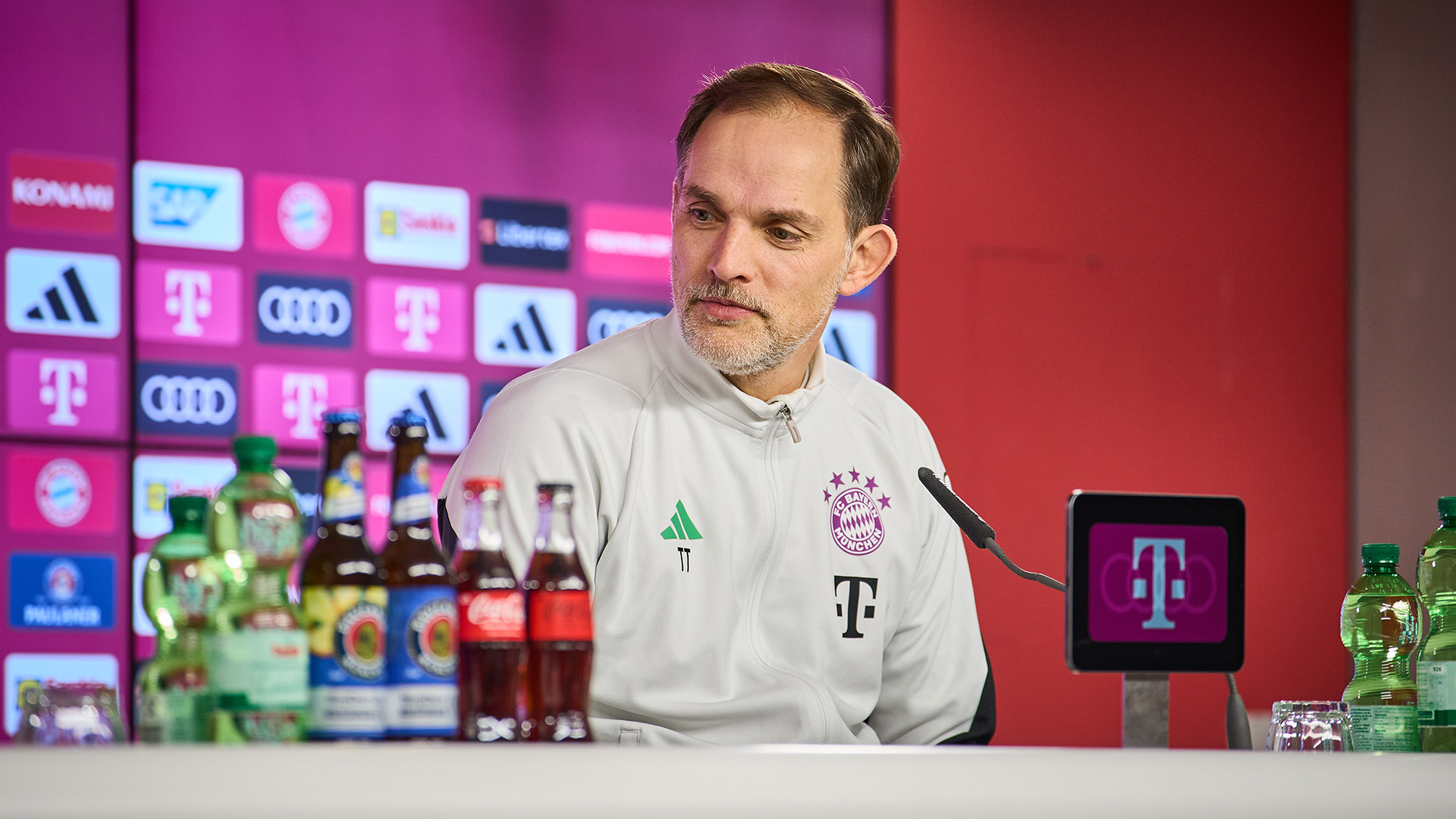 Thomas Tuchel Pressetalk FC Bayern