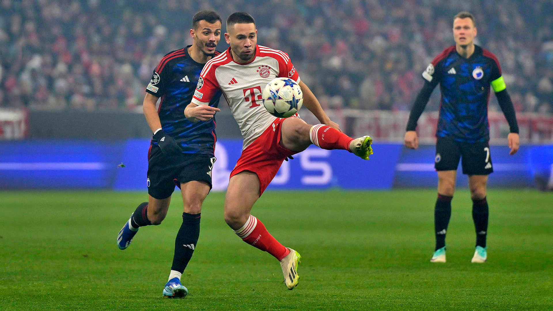 Spielszene aus der Champions League-Partie FC Bayern gegen FC Kopenhagen