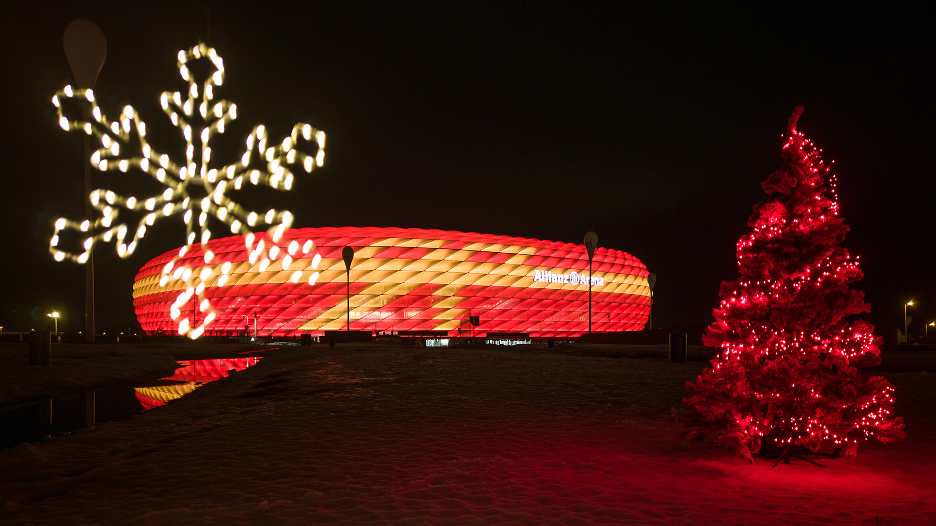 FC Bayern Allianz Arena Christmas