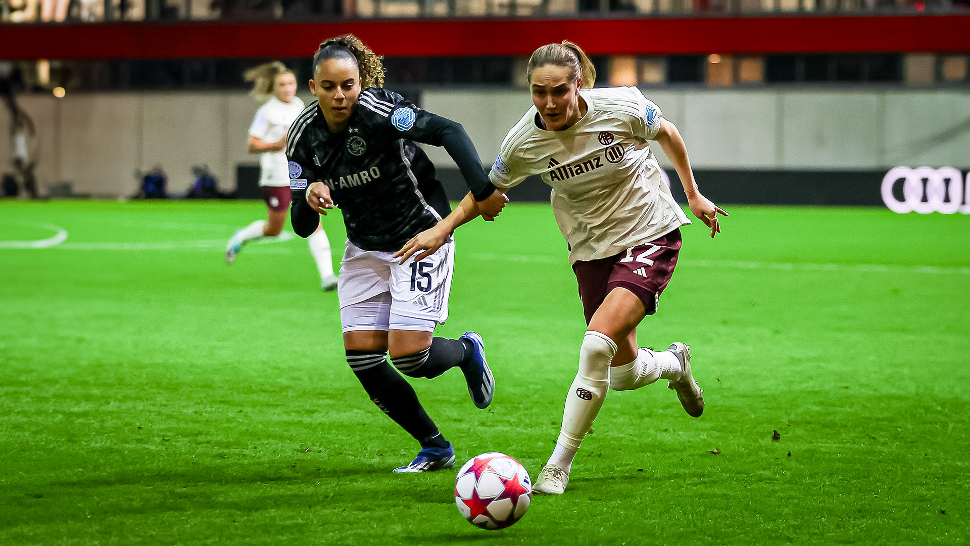 FC Bayern Frauen, Sydney Lohmann, Zweikampf