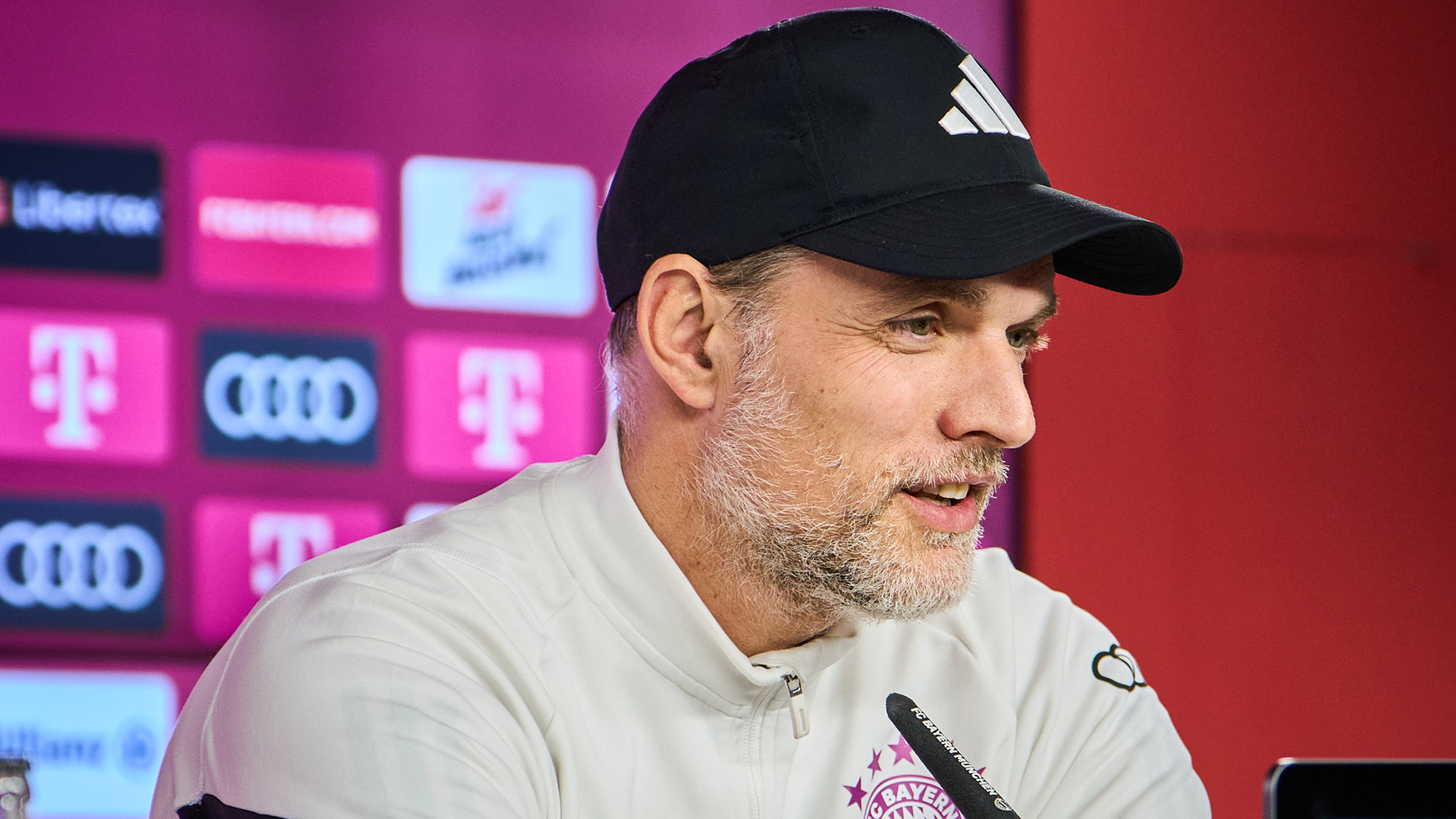 Thomas Tuchel Pressetalk FC Bayern