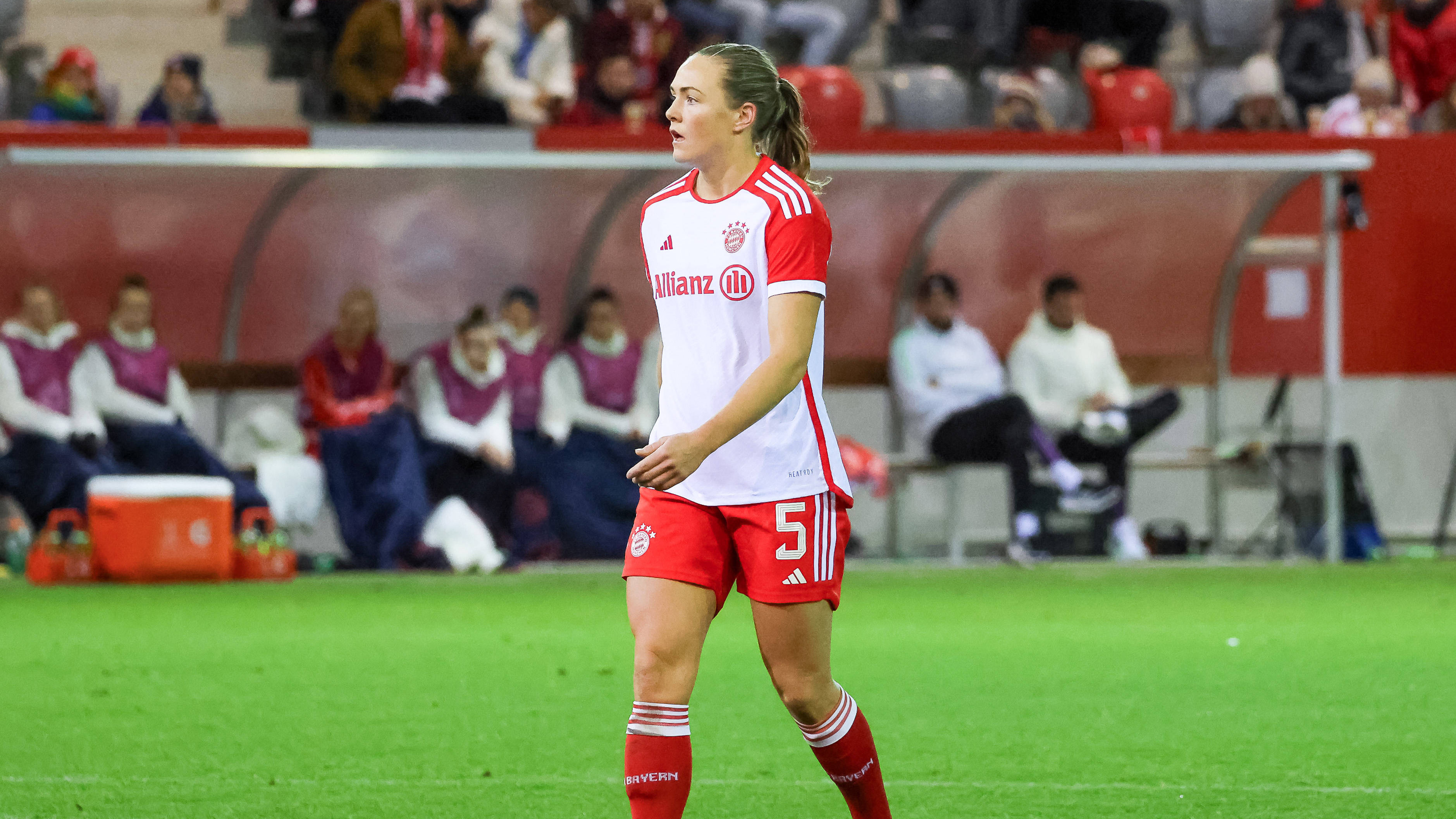 Magdalena Eriksson von den FC Bayern Frauen hat sich verletzt